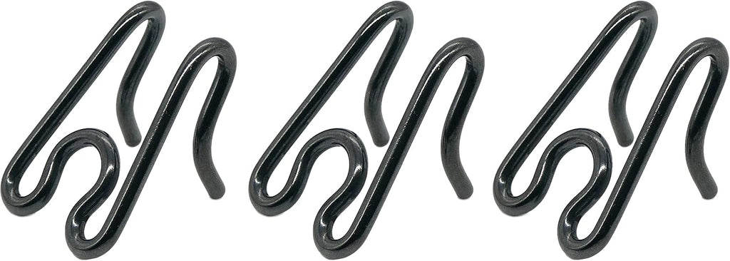 Close up view of authentic Herm Sprenger rust resistant additional prong links pack