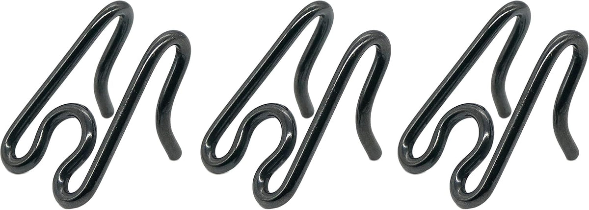 Close up view of authentic Herm Sprenger rust resistant additional prong links pack