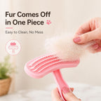 Decorvaiz bunny grooming kit brush for gentle coat maintenance