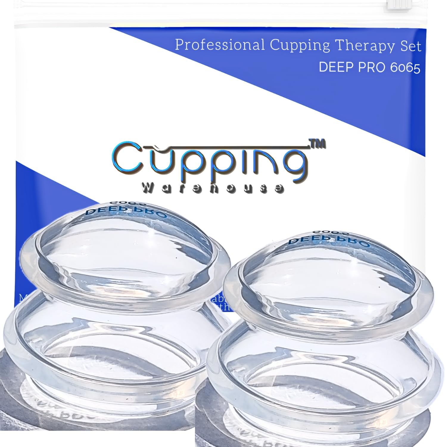 Cupping Warehouse Advanced Hard Supreme deep pro cupping set front view