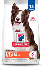 Hill's Science Diet Adult 1-6 Perfect Digestion Dry Dog Food, Salmon, Whole Oats, & Brown Rice, 3.5 lb. Bag - Image 14