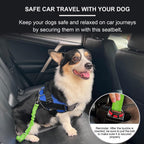 Close up of Petangel pet car restraint buckle mechanism