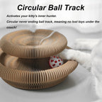 Close up of high density corrugated cardboard material