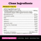 Premium Collagen for Dogs & Cats - 5 Types of Grass-Fed Collagen (I, II, III, V & X), Fast Allergy & Itch Relief Dog Colgeno with MSM, Biotin & Hyaluronic Acid - Supports Healthy Skin & Joints -120ml - Image 9