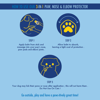 Banana Boat 3-in-1 pet care balm for sensitive dog skin