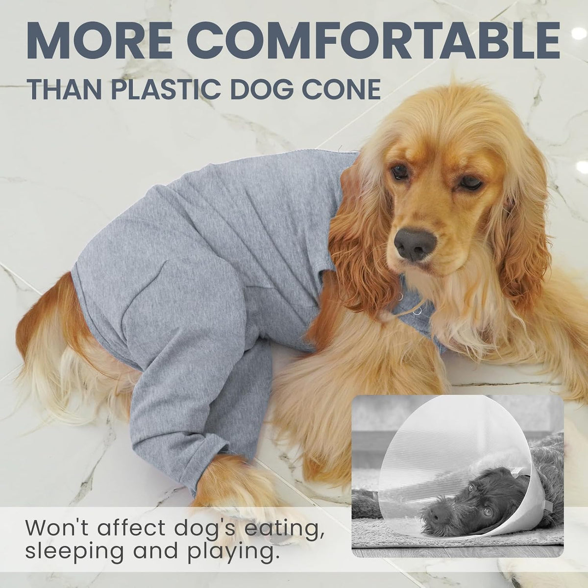 IDOMIK dog leg covers for licking elastic fabric stretch test