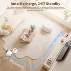 Smartphone app interface controlling Honey Tour robot camera