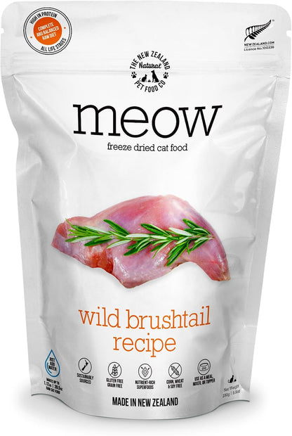 The New Zealand Natural Pet Food Co. Meow Freeze Dried Cat Food - Wild Venison Recipe, High Protein Treats, Meals & Toppers, Dry Cat Food, 1.76 oz - Image 13