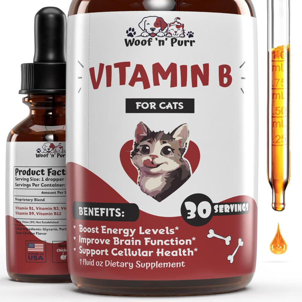 Feline Essential Vitamin B12 drops for cats front view package