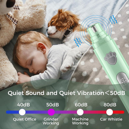 Viwik rechargeable pet grooming tool with USB-C cable