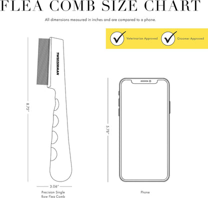 Tweezerman Precision Single Row Flea Comb - Image 10