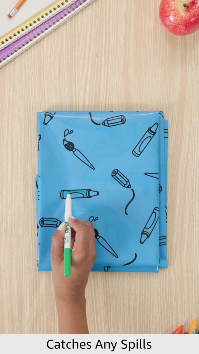 Authentic USA imported READY 2 LEARN play mat used as an outdoor picnic mat on the grass