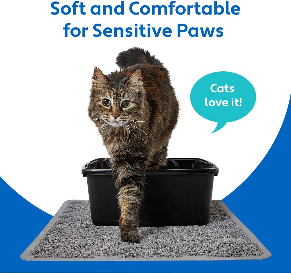 Mighty Monkey jumbo pet mat showing waterproof backing