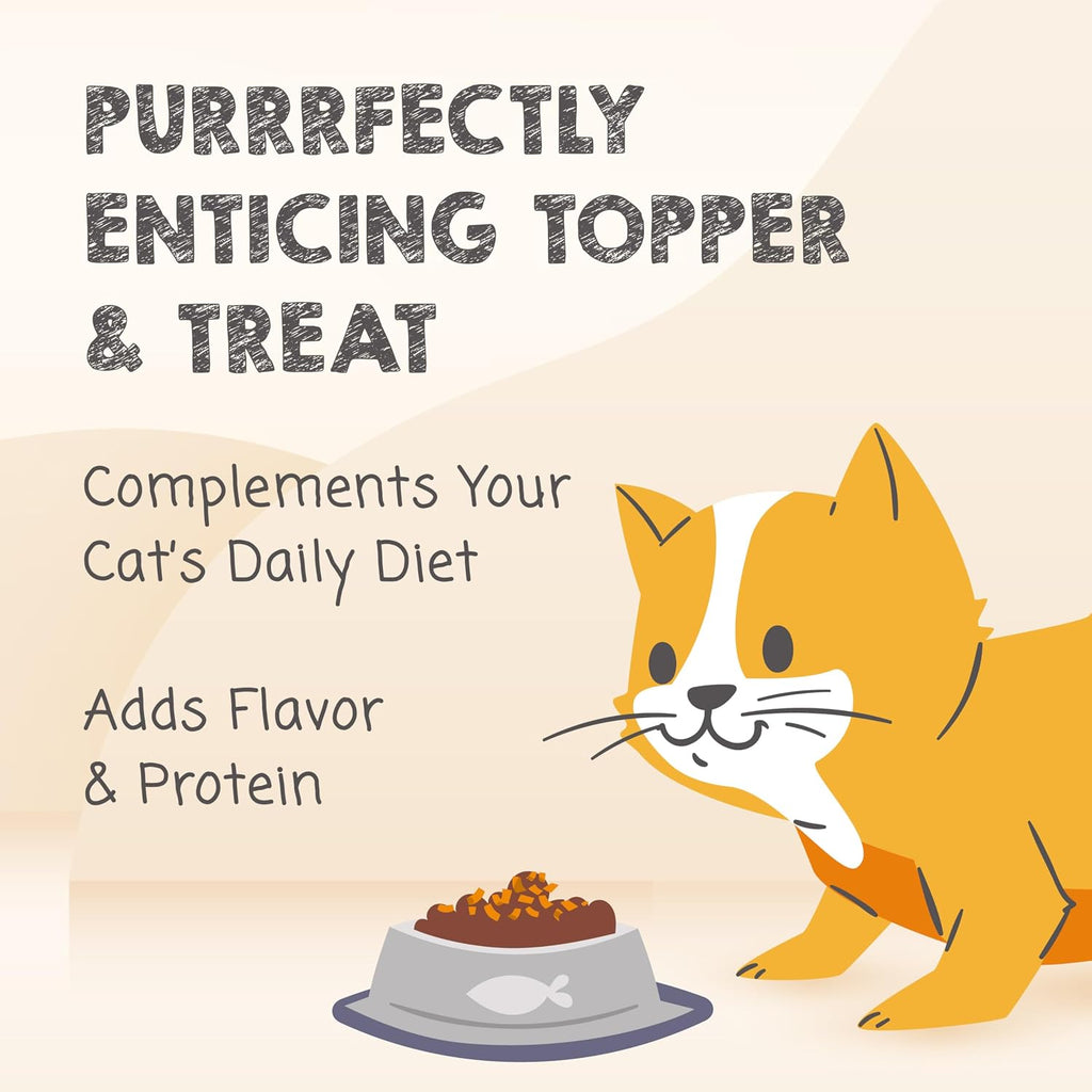Meowee! Flavor Flakes ingredients label detail