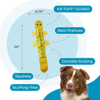 Large size Outward Hound Fire Biterz yellow dog toy