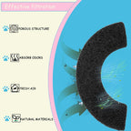 Activated charcoal filter for Litter Robot 4 waste drawer