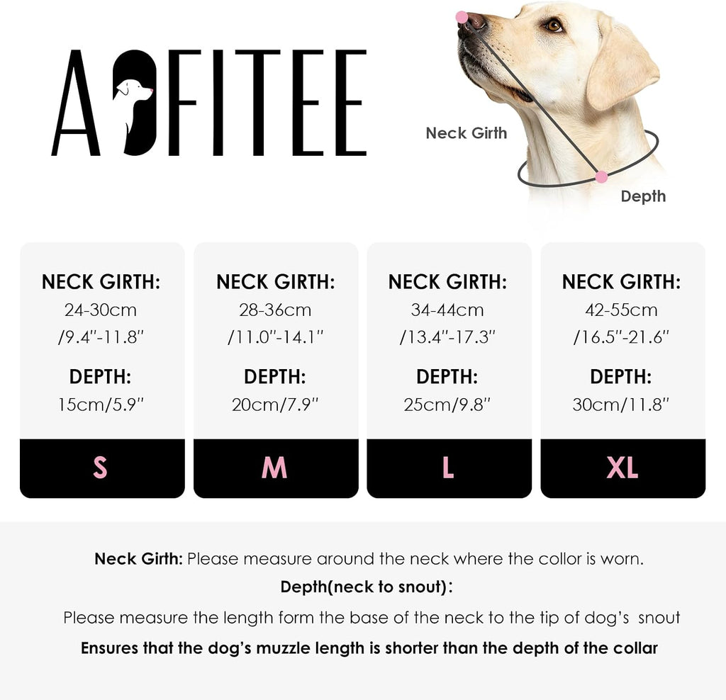 Close up of breathable fabric on AOFITEE pet recovery collar