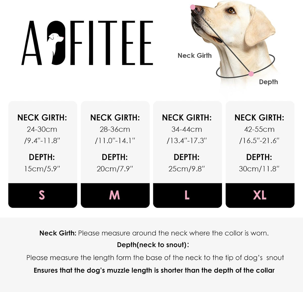 Close up of breathable fabric on AOFITEE pet recovery collar