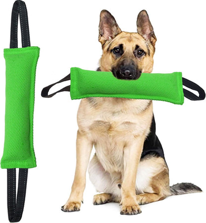 Clysoru premium pet gear showing the secure double stitched seams of the linen bite rag.