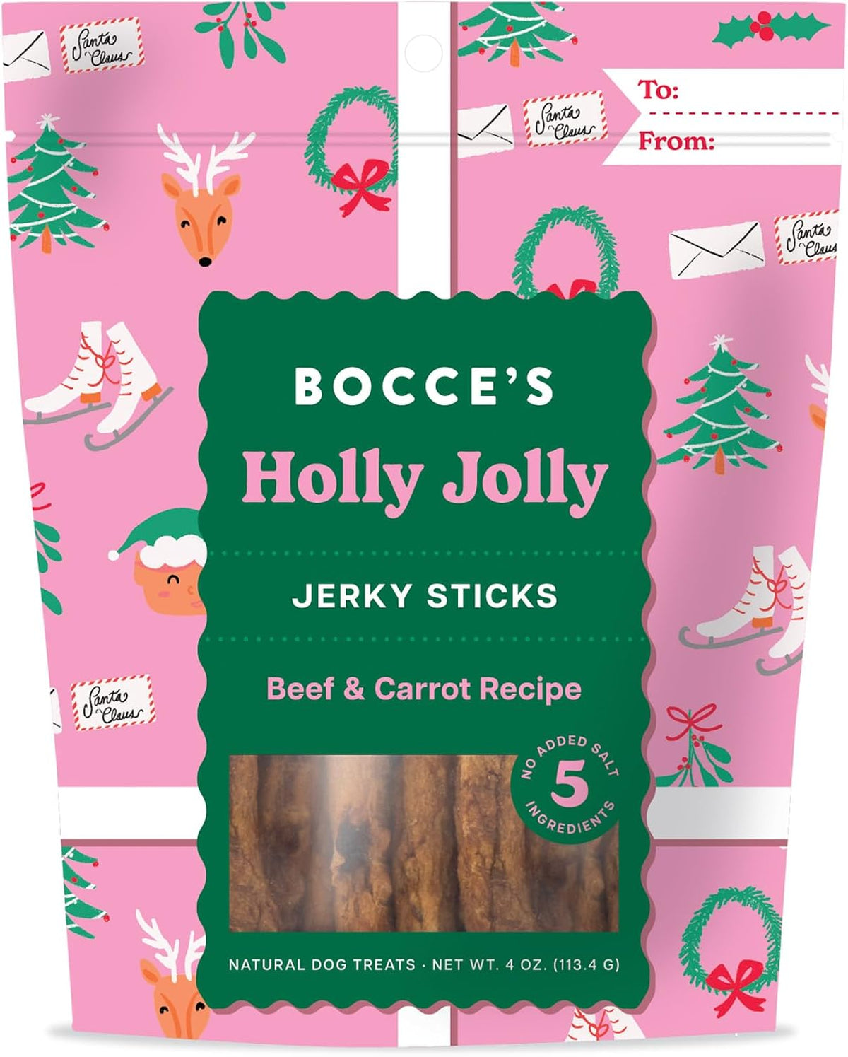 Bocce's Bakery Jerky Stick Dog Treats, Wheat-Free, Made with Limited-Ingredients, Baked in The USA with No Added Salt or Sugar, Natural & High-Protein, Turkey & Sweet Potato, 4 oz - Image 14