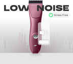 BALMONI 5-in-1 pet clipper kit with interchangeable guide combs side view packaging