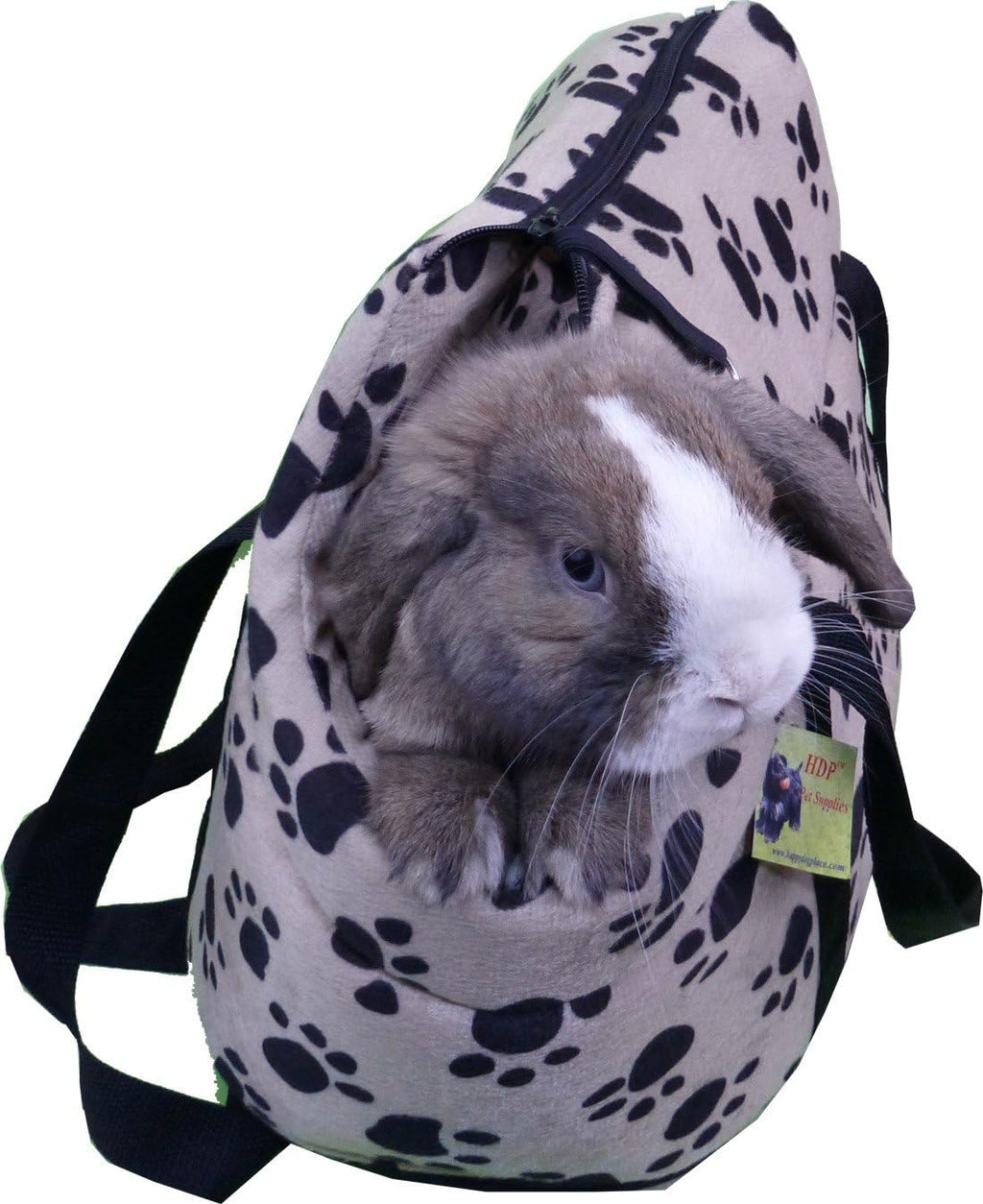 HDP small pet carrier bottom view highlighting waterproof material.