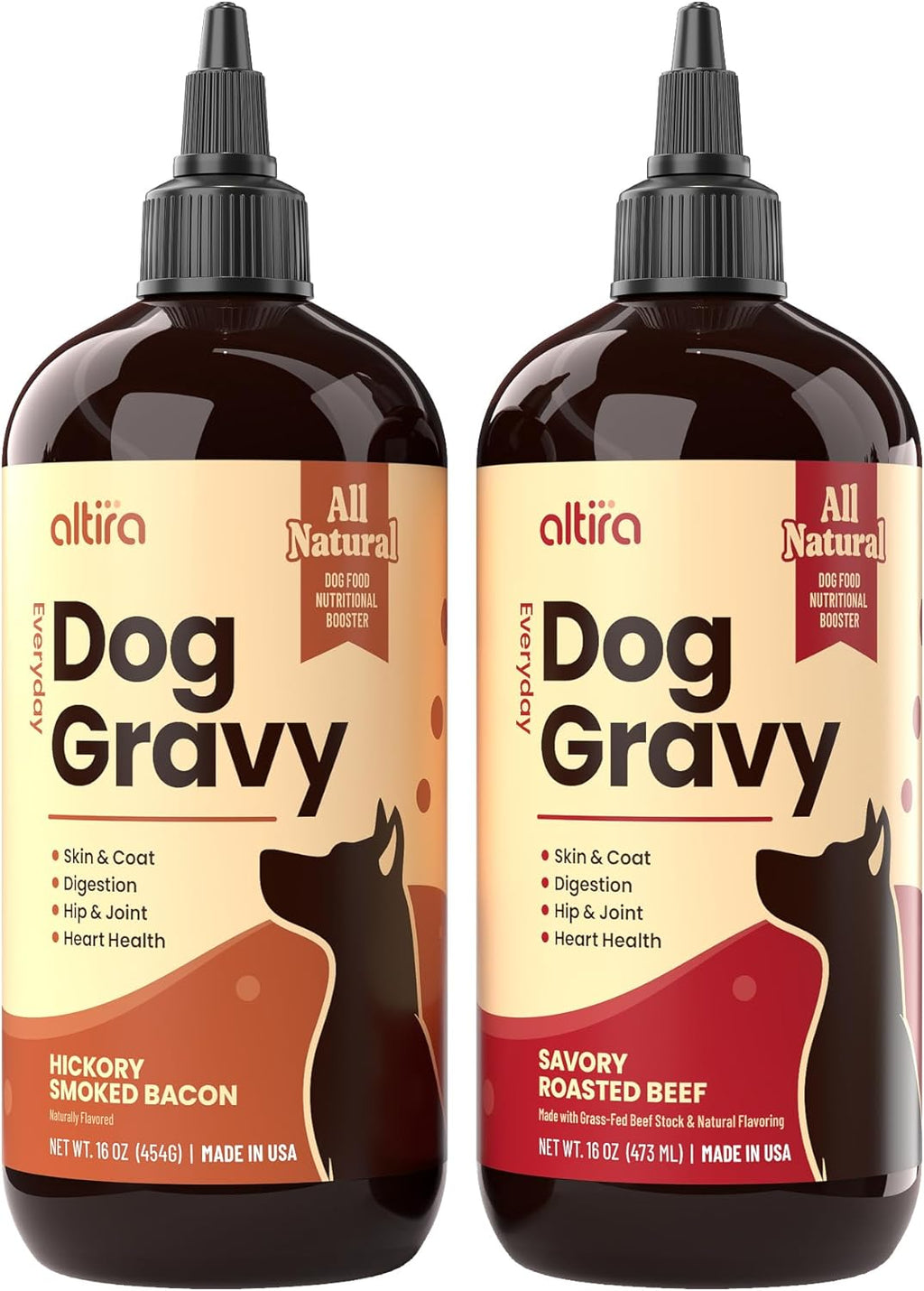Everyday Dog Gravy - Hickory Bacon | Wet Dog Food Topper for Dry and Wet Food with Glucosamine, MSM, Bone Broth, Omega 3, Probiotics & Taurine | Picky Eaters, Hip & Joint Support | 16 oz - Image 11