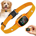 Humane vibration dog collar in packaging.