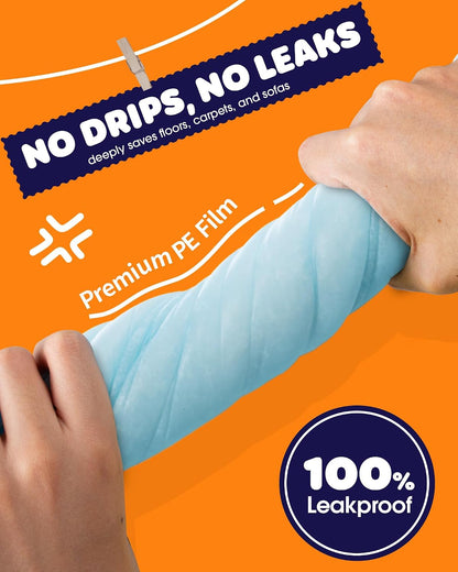 Powools absorbent potty pads protecting a vehicle car seat during travel