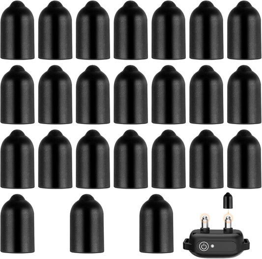 Hpmjz 32 piece dog shock collar rubber tips front view