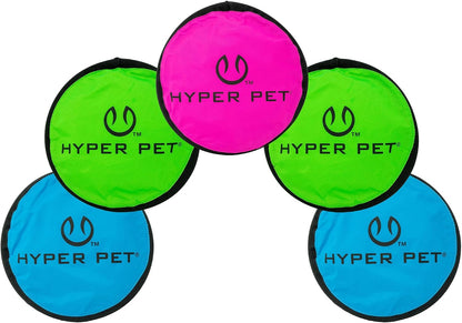 Hyper Pet Flippy Flopper 9" Flying Disc Soft Dog Toy, Floats in Water & Safe on Teeth, for All Breeds, Pack of 2 (Colors May Vary) - Image 10