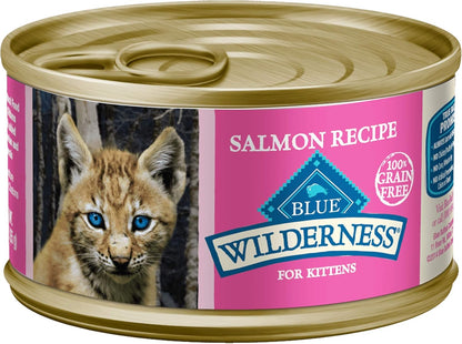 Blue Buffalo Wilderness Wet Cat Food Can Size Comparison