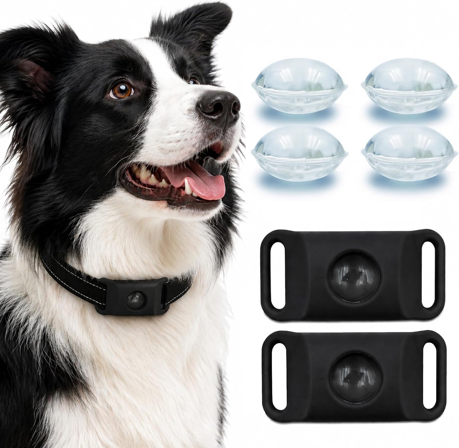 Pendant for Dogs, Adjustable Collar Tag for Small Medium Large Breeds, Water-Resistant Dog Pendant 2 Pcs with 4 Extra Refills Green - Image 9