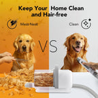 ZOVII cordless pet clippers being used independently for safe and precision dog hair trimming