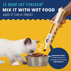 Under the Weather Pet | Ready Cal for Kitten | High Calorie Pet Nutritional Supplement for Weight Gain & Healthy Weight Maintenance | 10 Vitamins, 7 Minerals, Omega Fatty Acids & Carbohydrates | 80cc - Image 3