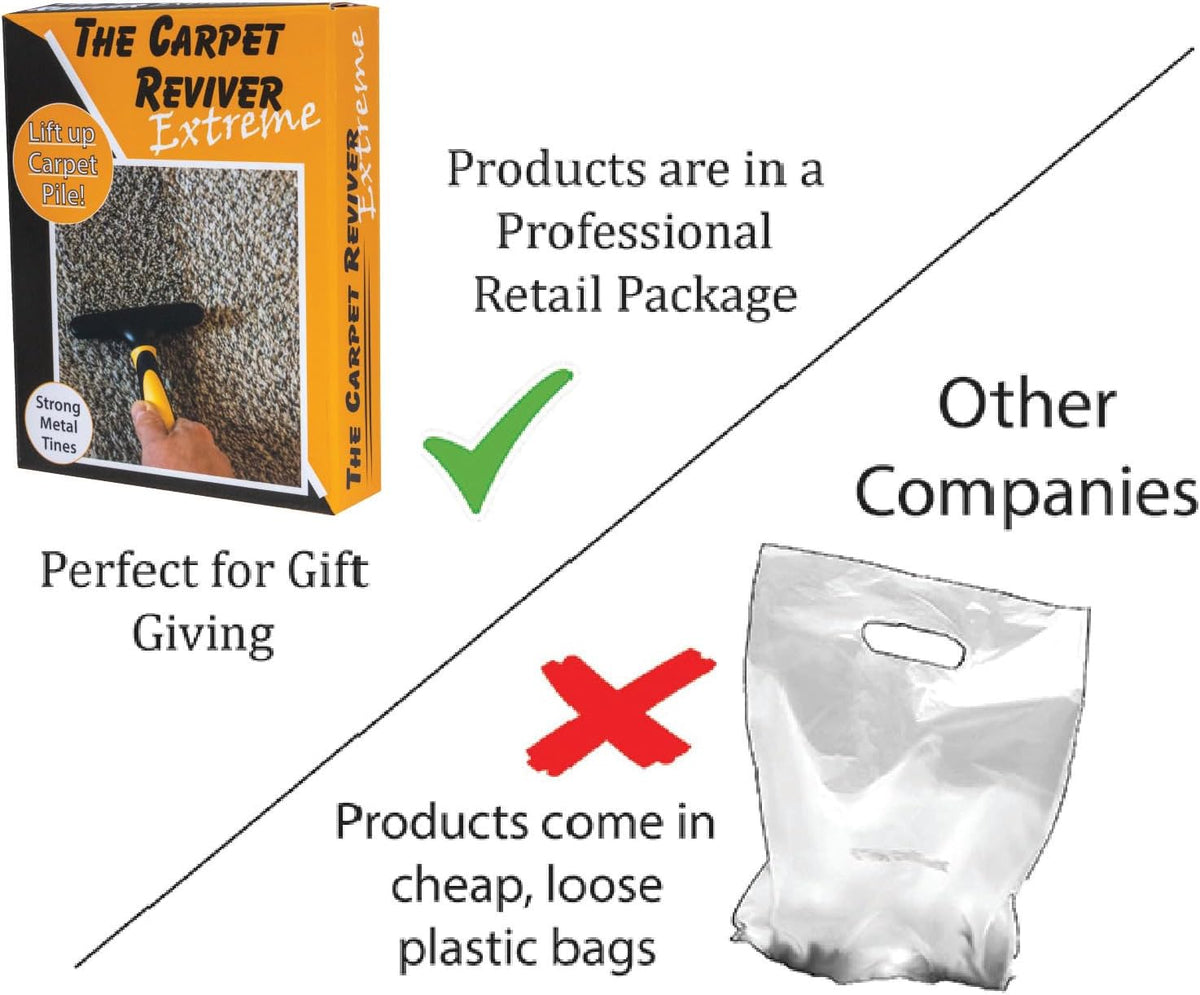 Johnny World Carpet Reviver Extreme side profile showing brush design