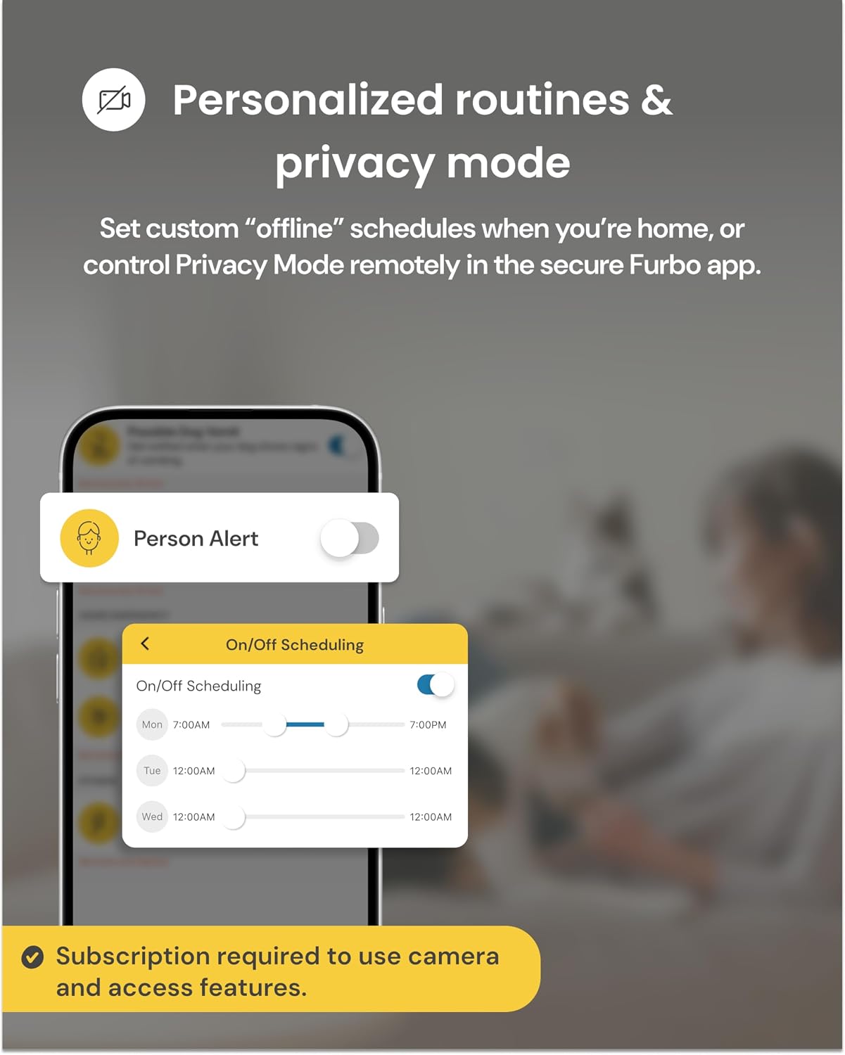 Furbo Mini Pet Camera [Subscription Required] Unlock Camera w/Paid Plan: Home Security with Dog & Cat Safety Alerts, 2-Way Audio, Mountable Smart Cam (Low Risk, 3mo Min. Cancel Anytime) - Image 14