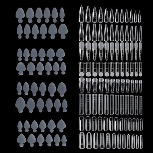 NMKL38 288 Pieces French Silicone Sticker Dual Form Set front view
