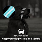 BARKLESS Dog Head Collar, Reflective Head Halter for Small Medium Large Dogs with Soft Padding, No Pull Mouth Harness with Training Leash, Adjustable Muzzle Leash for Gentle Walking - Image 9