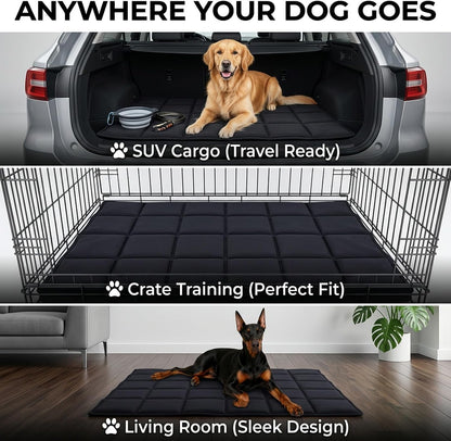 Comparison of Drounphi crate pad size in standard cage