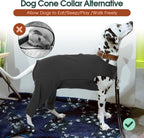 Kuoser dog cone alternative protective clothing back view