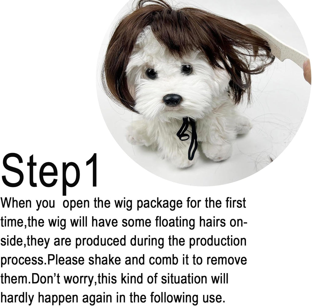 Lamiaraga authentic imported pet party wig packaging view