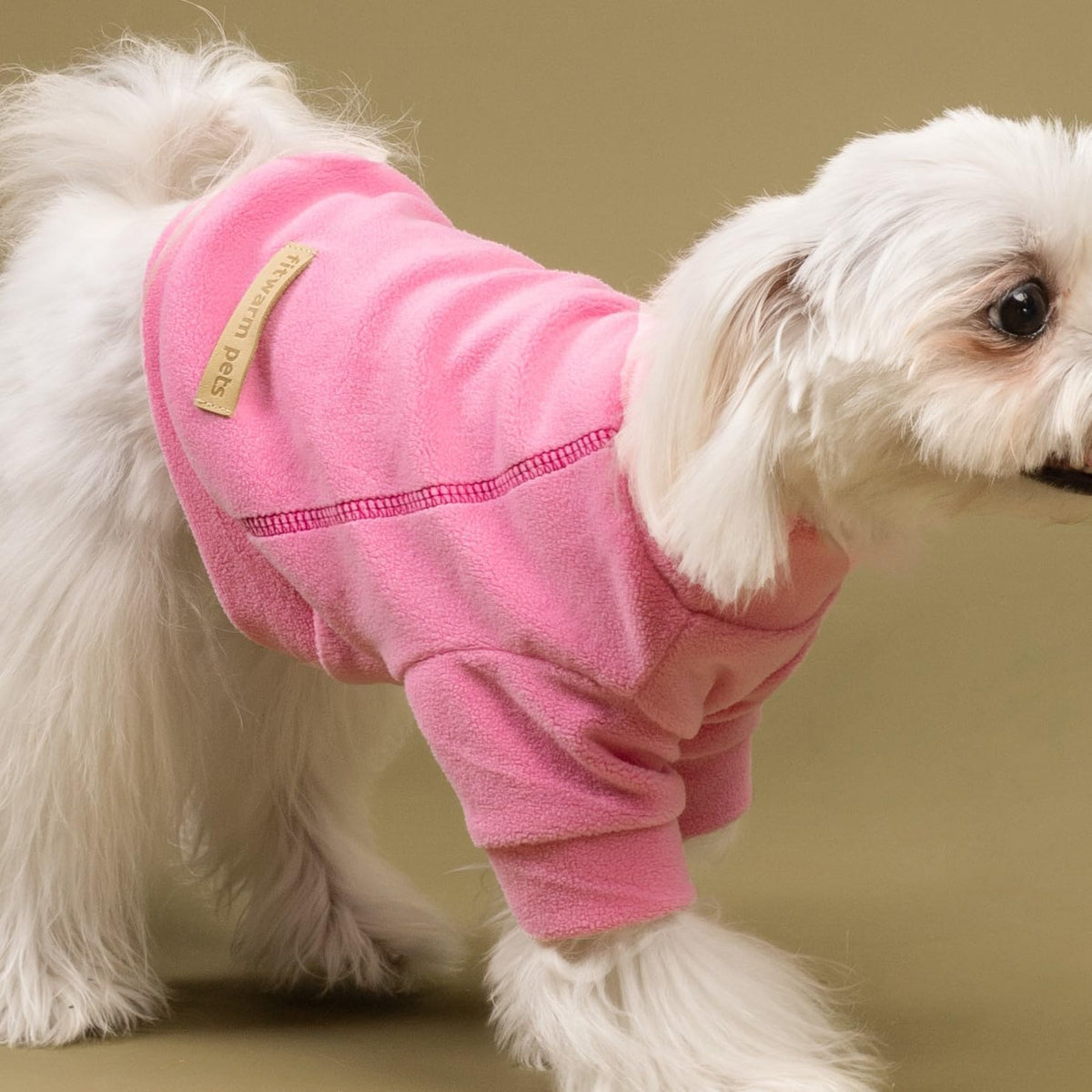 Fitwarm authentic imported premium pet sweatshirt packaging view.