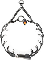 Herm Sprenger training collar highlighting the secure quick release ClicLock buckle assembly.