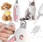 Cat Nail Clipper and Trimmer with 3 Adjustable Safety Levels Trimming Hole, Professional Indoor Kitten Supplies, Puppy Grooming Tools, with Debris Catcher & Hidden Nail File Blue - Image 10