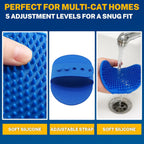 HGEKLIZV five piece cat brush kit layout showing the complete packaging contents