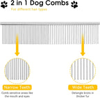 Rounded teeth detail on Bevtee pet grooming comb