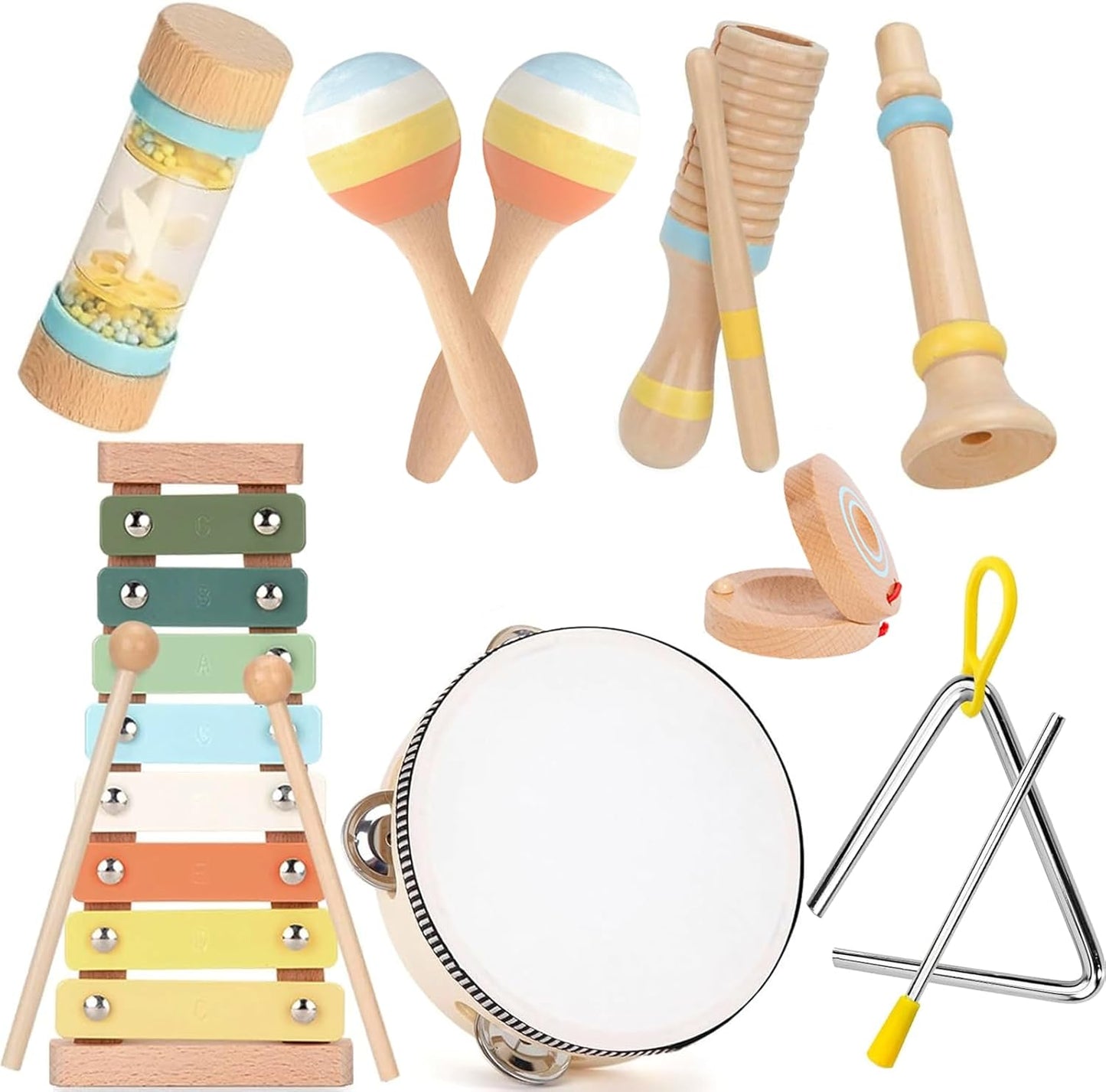 Joomlafly baby musical instruments front view Montessori toy set for toddlers