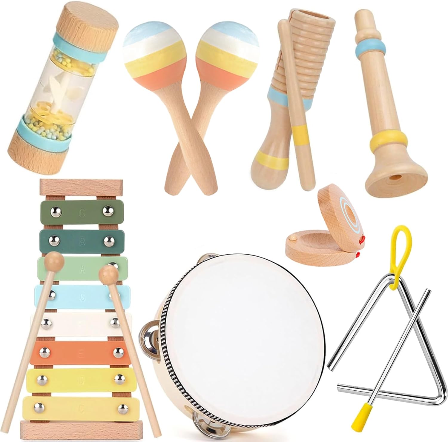 Joomlafly baby musical instruments front view Montessori toy set for toddlers