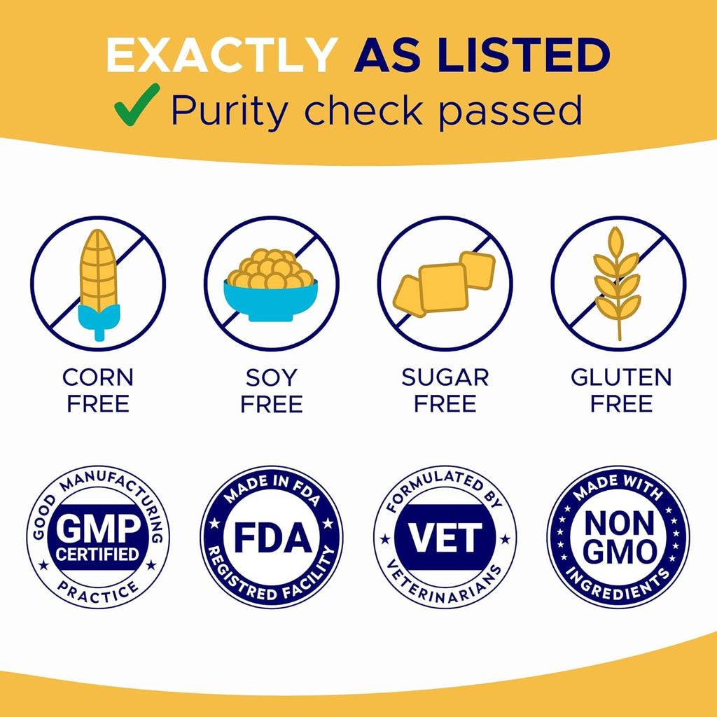 GoodGrowlies premium pet skin care and anti shedding dog treats